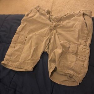 Brown Cargo Shorts